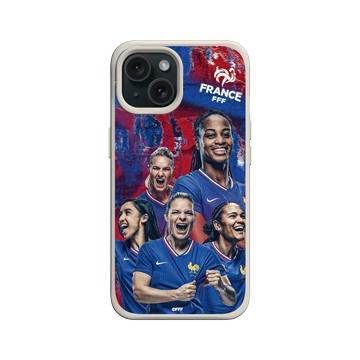 iPhone 15 SolidX 貝殼灰 - FFF - France National team - Women