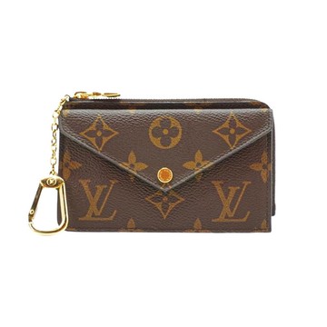 Louis Vuitton Recto Verso 拉鍊卡片名片夾(M69431-咖)