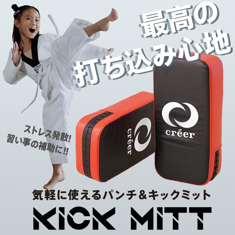 キック ミット 2個 セット 空手 子供 大人 トレーニング