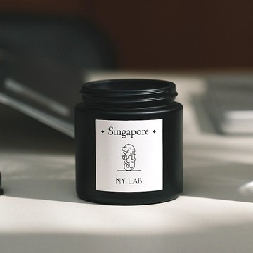 【NY LAB 紐約實驗室】霧質感手工香氛蠟燭-新加坡檸檬 3.5oz