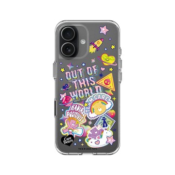 iPhone 17 Clear Case（相機按鈕） 透明 - Care Bears - Care Bears 貼紙集