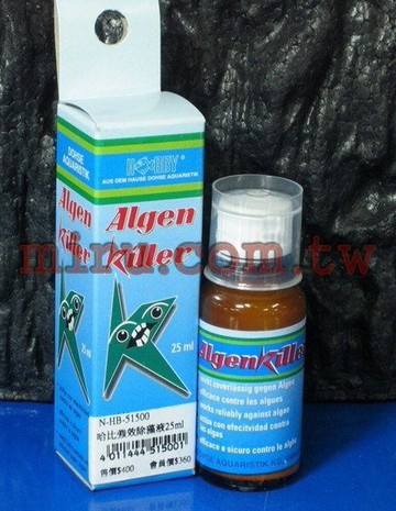 【西高地水族坊】德國Hobby哈比 強效除藻液(25ml)