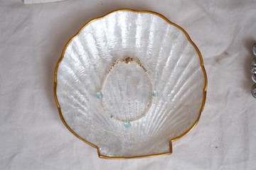 埃及系列 Siwa Salt Lake 錫瓦鹽湖 珍珠 天然石 手鍊