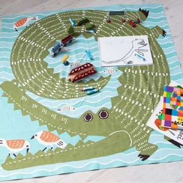 京都風呂敷包巾-katakata 三巾-鱷魚