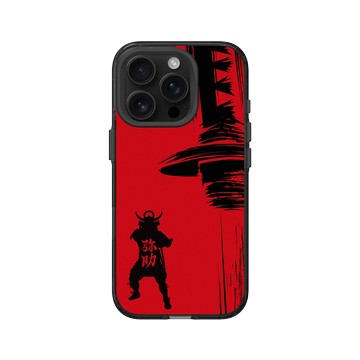 iPhone 16 Pro Clear (相機按鈕) 酷墨灰 - Assassin's Creed - Assassin's Creed® Shadows - Yasuke silhouette