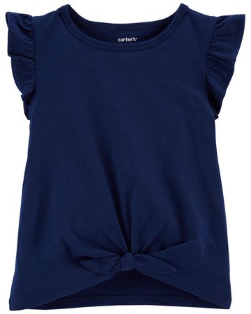 Toddler Tie-Front Jersey Tee