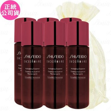 【即期品】SHISEIDO 資生堂 紅色活酵超導奇蹟露(30ml)*6旅行袋組(公司貨)