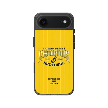 iPhone Air Clear (相機按鈕) 酷墨灰 - 職棒-中信兄弟 Brothers - 2022中信兄弟總冠軍紀念款-榮耀黃