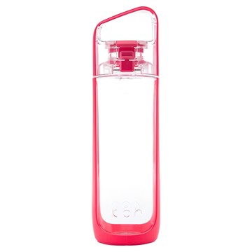 KOR Delta 水瓶 直飲蓋 有提把 Tritan材質  螢光桃  500ml  1個