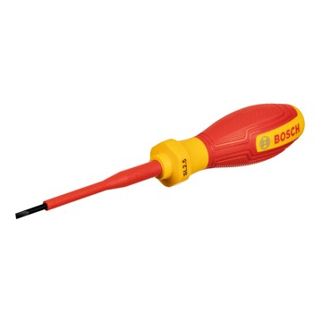 BOSCH PRO專業絕緣手動螺絲起子 SL2.5×75mm