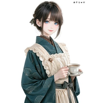 【9 月新作】07-141-0173 人物貼紙 幻想復古浪漫喫茶