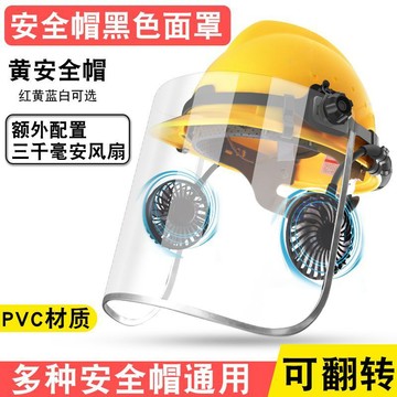 【臺灣出貨】🔥安全帽切割打磨防護面罩電焊防護罩全臉輕便防塵焊工面具透明工業