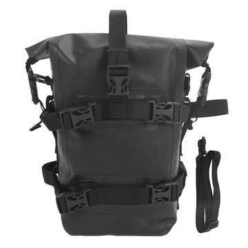 【Lixada】摩托車車架防撞桿包通用防水快拆側鞍尾包黑色