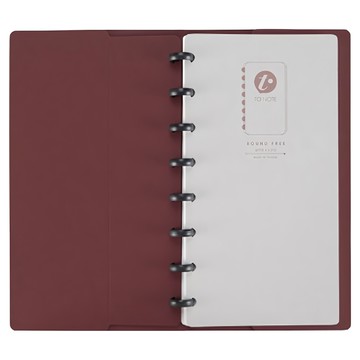 TO NOTE PRO 筆記本  內頁補充包更換簡便，使用更靈活  咖啡色  1本