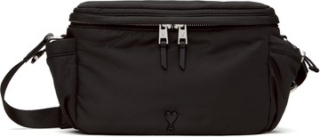 AMI Paris 黑色 Ami de Coeur 单肩包