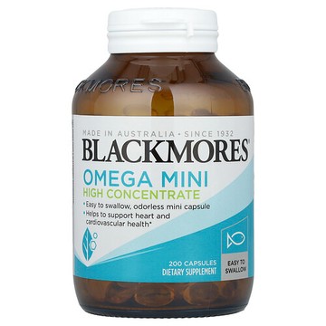Blackmores, Omega Mini，高濃度，200 粒膠囊