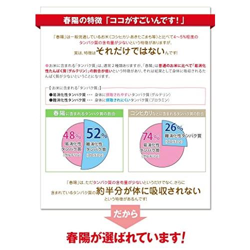 富山県産「低たんぱく米」「低グルテリン米」春陽（令和5年産）5kg