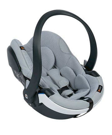 iZi Go Modular X1模組化兒童汽座提籃-3D冰稜灰