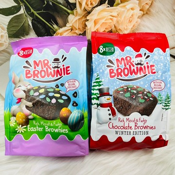 西班牙 MR.BROWNIE 布朗尼先生 布朗尼蛋糕 經典可可味/檸檬/香草/咖啡/萬聖節限定款/復活節限定款/聖誕節限定款 多款供選