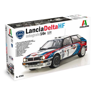 イタレリ 1/12 ランチア デルタ HF インテグラーレ 16V マルティニ ラリー Italeri LANCIA DELTA HF  INTEGRALE MARTINI プラモデル | LINEブランドカタログ