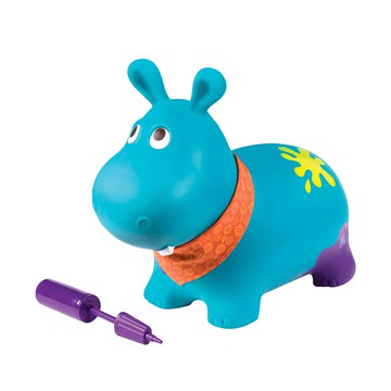 B.toys 河馬跳跳 附打氣筒  藍色  1組