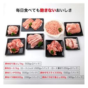 ふるさと納税 宮崎県産豚バラエティーセット(6種 計3.6kg)　肉 豚 豚肉 宮崎県宮崎市