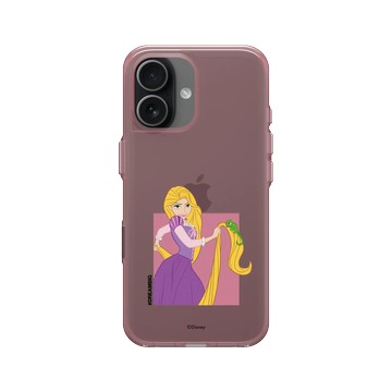 iPhone 17 Clear (相機按鈕) 晶醺玫 - 迪士尼-公主系列 Disney Princess - 公主專屬系列-魔髮奇緣 樂佩公主