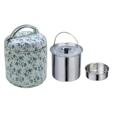 GOLDEN FIRE 火牌 燜燒鍋 青花瓷 不鏽鋼 IH爐可用  1個