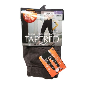 【Gunze 郡是】日本 Tuche裏起毛彈性女休閒褲(2色)