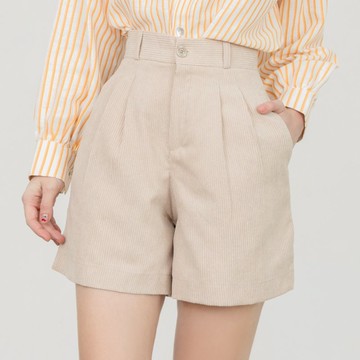 BIRUCHU 燈芯絨短褲 (2色)