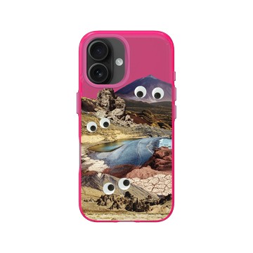 iPhone 16 Clear 粉漾桃 - LOOK！多看我一眼 LOOK! Nature Seeks Attention - 人在做 加納利群島在看