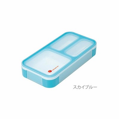 （BACKYARD FAMILY/バックヤードファミリー）フードマン ミニ 薄型弁当箱 400ml/ユニセックス ライトブルー