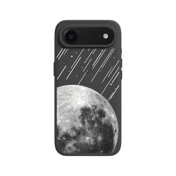 iPhone Air SolidX 黑 - Classics - 星際風-月球流星雨