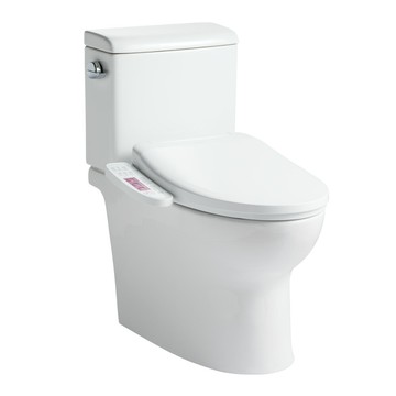 Derek一段省水馬桶30cm/白/CS603(含DL-05163S電腦馬桶座)