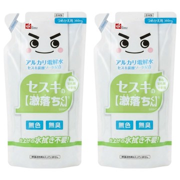 LEC 激落君 倍半碳酸鈉電解水 補充包  360ml  2包