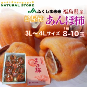 [予約 12月1日-12月20日の納品] JAふくしま未来 あんぽ柿 蜂屋柿 福島県産 干柿 干し柿 8-10玉 3L～4L玉 柿 冬ギフト お歳暮 御歳暮