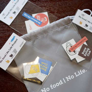 NFNL 貼紙組 (No food no life)