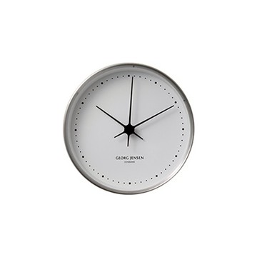 HK 典藏掛鐘（銀、Ø10 cm）