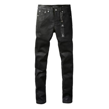 PUR jeans  pants torn jeans美式高街破洞黑色牛仔褲子