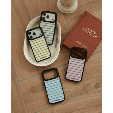 【O'CLOCK STUDIO】條紋 3米超保護 iPhone 防摔磁吸手機殼｜iPhone 手機殼