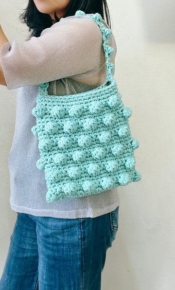 多邊形豆豆庫柏包-蒂芬尼藍