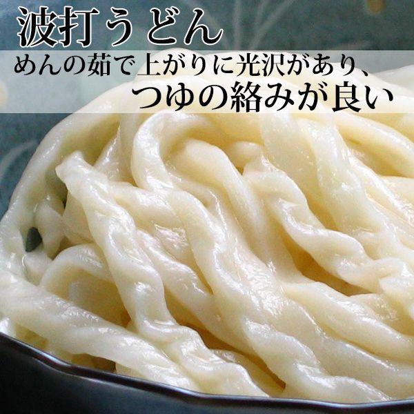 桐生うどん4袋＋波打うどん2袋 詰め合わせ つゆ6袋付 中里商店