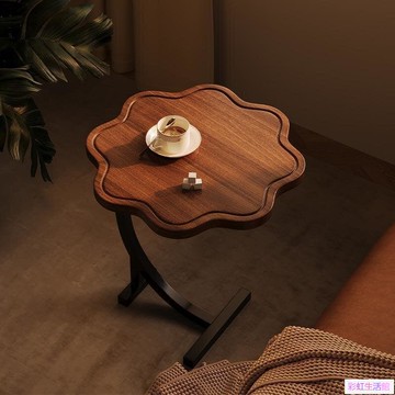 茶幾家用小邊幾小子花瓣云朵茶幾客廳沙發茶臥室床頭柜小桌
