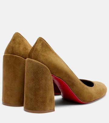 Christian Louboutin Miss Sab 85 suede pumps