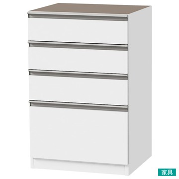 ◎(不可單獨訂購)組合式櫥櫃子件 RESUME 60QH WH 下櫃 NITORI宜得利家居