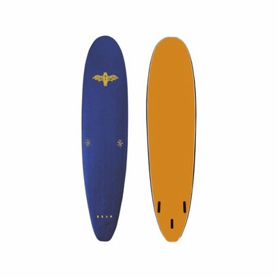 芸能人愛用 Ideal ロングボード 8'0” ソフトボード トライフィン【直接渡し サーフィン・ボディボード