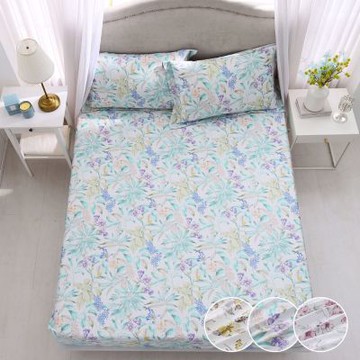 鴻宇 天絲棉300織 雙人床包枕套組 多款任選