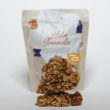 〔  Hola Granola!  〕海鹽太妃糖 100g 堅果燕麥 燕麥餅乾