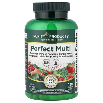 Purity Products, 漂亮多倍營養補充劑，120粒