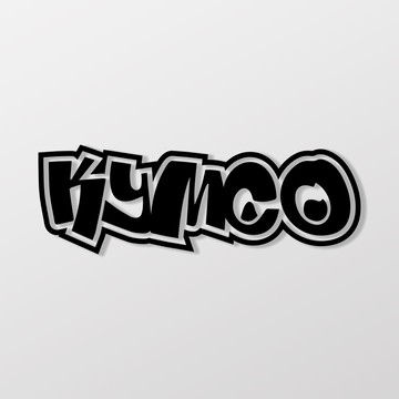 KYMCO/HHP/車貼 SunBrother孫氏兄弟 3M 反光貼紙 防水貼紙 車貼貼紙